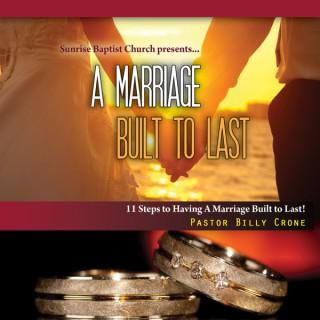 A Marriage Built to Last - Audio
