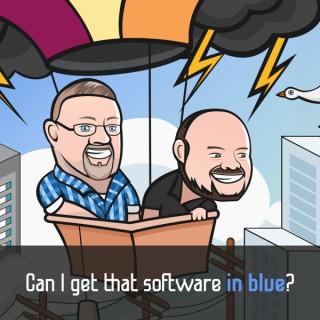 Can I get that software in blue?