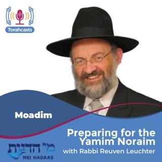 Preparing for the Yamim Noraim