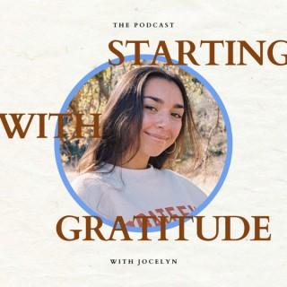 Starting With Gratitude