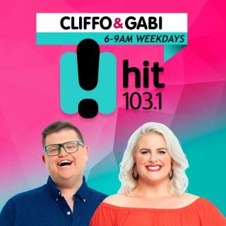 Cliffo and Gabi - hit103.1 Townsville