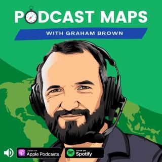 Podcast Maps by Graham Brown