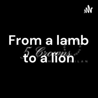 From a lamb to a lion