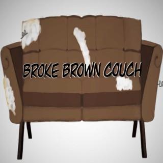 Broke Brown Couch