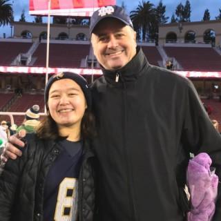 A Dad and Daughter Talk Notre Dame Football