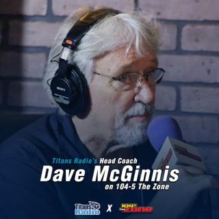 Coach Dave McGinnis on 104-5 The Zone