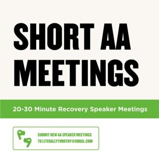 Short AA Speaker Meetings