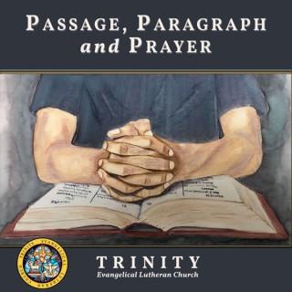 Passage, Paragraph, and Prayer