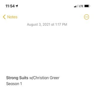 Strong Suits with Christian Greer