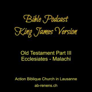 Audio Bible Old Testament Ecclesiastes to Malachi, King James Version