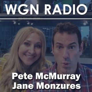 Pete McMurray and Jane Monzures from WGN Radio 720