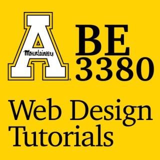BE 3380 Web Design Tutorials