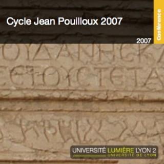 Cycle Jean-Pouilloux 2007