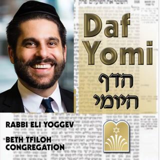 Daf Yomi - Rabbi Eli Yoggev, Beth Tfiloh Congregation