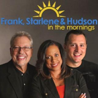 Frank, Starlene & Hudson in the Morning