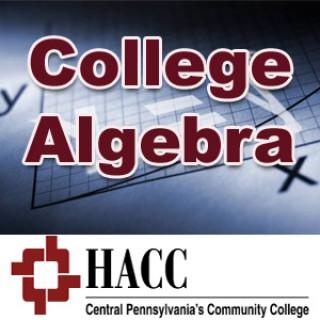 MATH 103: College Algebra - pc