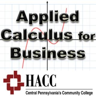 MATH 110: Applied Calculus for Business - sc