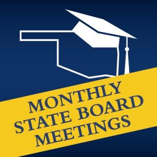 Monthly State Board Meetings