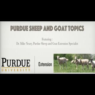 Purdue Sheep and Goat Topics