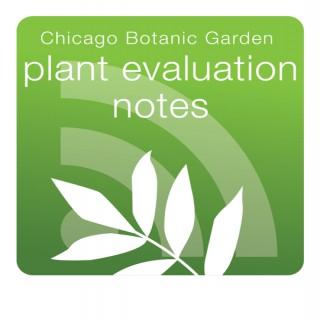 Plant Evaluation Notes