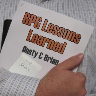 RPG Lessons Learned