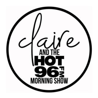Claire and the HOT 96 Morning Show