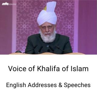 English Speeches by Khalifa of Islam