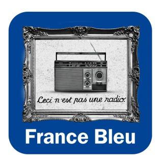 Note in blue France Bleu Alsace