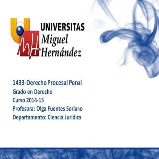 Derecho Procesal Penal (umh1433)