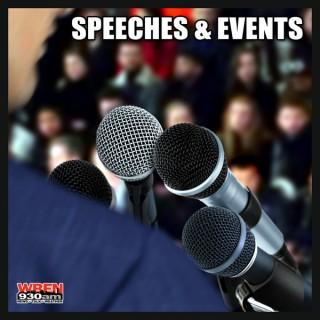 Speeches and Events
