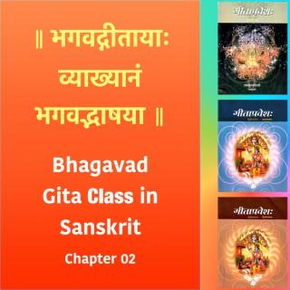 Bhagavad Gita Class (Ch2) in Sanskrit by Dr. K.N. Padmakumar (Samskrita Bharati)