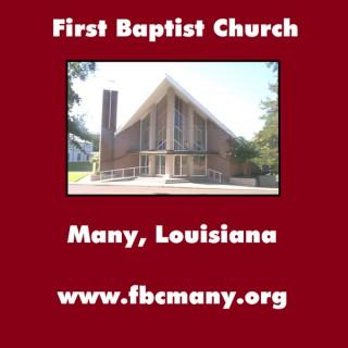 First Baptist Church Many, Louisiana - Messages-Podcasts