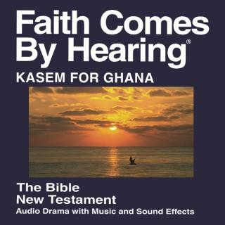 Kasem pour le Ghana Bible