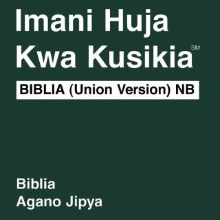 Kiswahili Biblia (non-umetiwa chumvi) Habari Njema - Kiswahili Habari Njema Bible (non-dramatized)