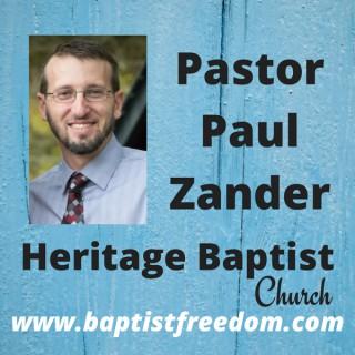 Pastor Paul Zander
