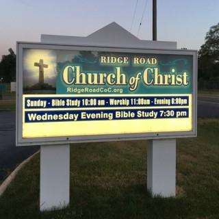 Ridge Road Church of Christ - Sermons