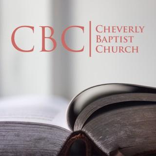 Sermons | Cheverly Baptist Church