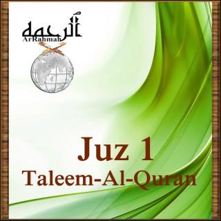 Taleem-Al-Quran-Juz 1