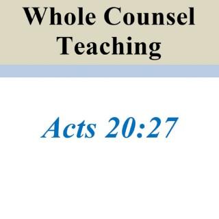Whole Counsel Teaching
