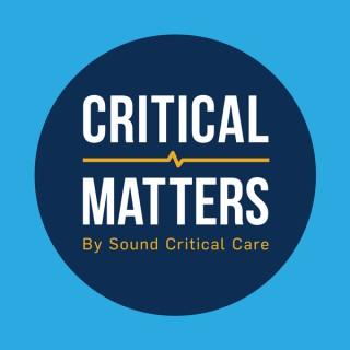Critical Matters