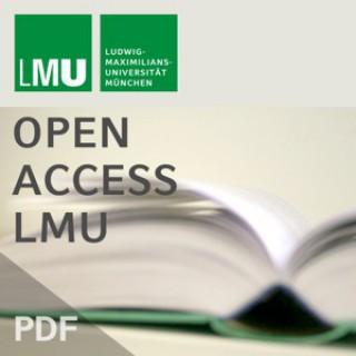 Vorlesungsverzeichnisse - Open Access LMU - Teil 01/02