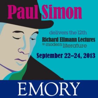 Talking about Paul Simon at Emory