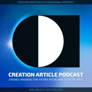 Creation Article Podcast