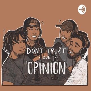 Don't Trust Our Opinion