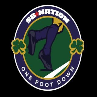 One Foot Down: for Notre Dame Fighting Irish fans