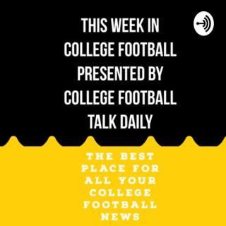 This Week in College Football