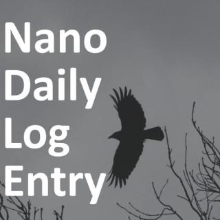 Nanowrimo Daily Log Entry