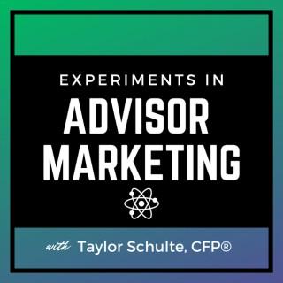 Experiments in Advisor Marketing