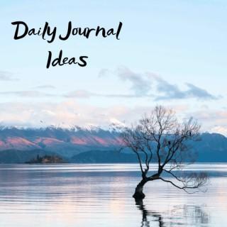Daily Journal Ideas