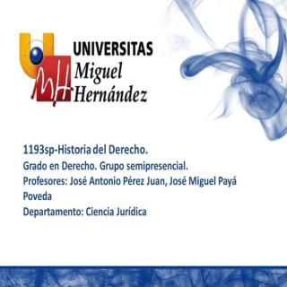Historia del Derecho (umh1193sp) Curso 2013-2014